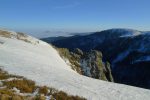 Toujours les Rochers de la Martinswand. Le Petit Hohneck/Gaschney au fond