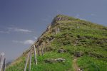 On continue notre chemin sur la crête, pour l'instant un chemin confortable