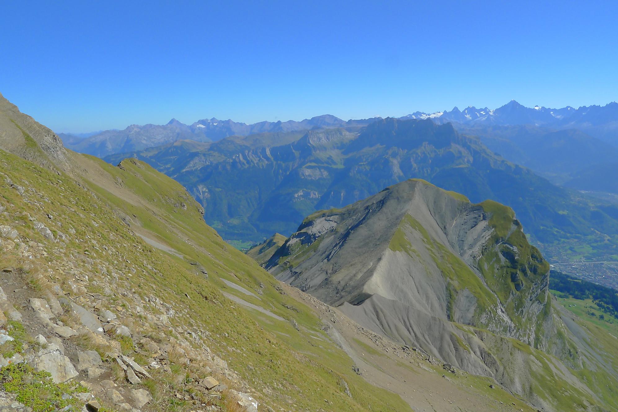 Randonnée à la Pointe Percée depuis le Col des Annes, Col de Borneronde, refuge Gramusset et Randonnée à la Pointe Percée depuis le Col des Annes, Col de Borneronde, refuge Gramusset et