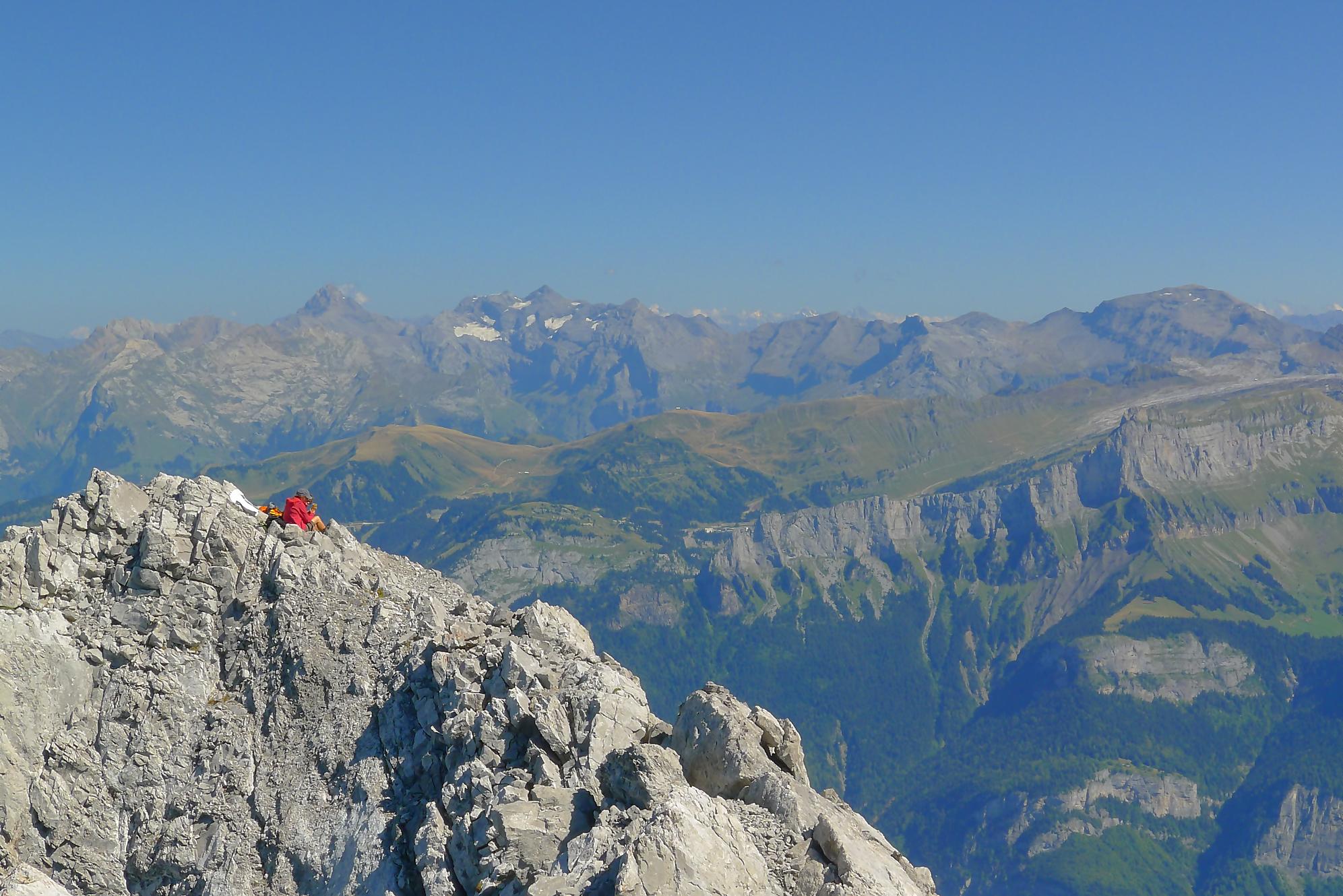 Randonnée à la Pointe Percée depuis le Col des Annes, Col de Borneronde, refuge Gramusset et Randonnée à la Pointe Percée depuis le Col des Annes, Col de Borneronde, refuge Gramusset et