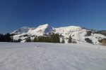 Vue arrière sur le Mont d'Or