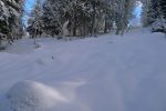 Puis très vite à nouveau en hors piste