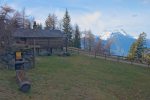 Depuis Le Planard, belle vue sur les Dents du Midi, il y a aussi le Grand Chavalard hors photo.