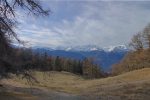 Je poursuis le chemin avec une belle vue sur les Dents du Midi, Le Luisin, Tour Salière, ...