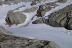 La voie romaine sous la neige