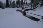 Fontaine de l'Eau Froide qui coule même en hiver