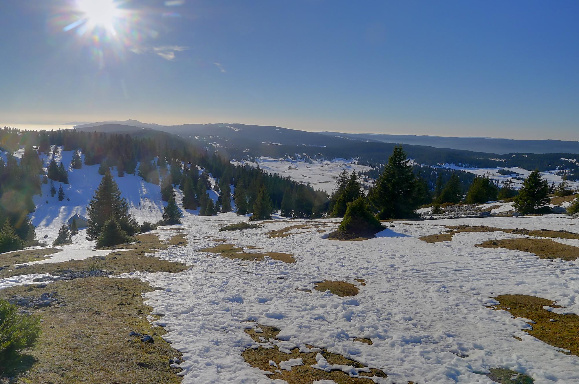 Randonnée au Grand Cunay depuis Fontaine Froide du Col du Mollendruz