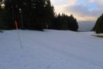 La piste de ski de fond