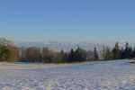 Belle vue sur les Alpes