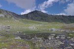 Puis sur notre gauche, Petit Lé. Le col du Bastillon est devant nous, un peu sur la gauche.