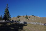 Puis on monte en direction de la crête (le chemin officiel est plus bas), histoire de bien profiter de la vue !