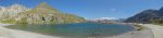 Le lac au col du Nufenen, direction Tessin