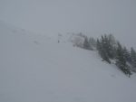 Les dernières pentes pour le col de Voré, je continue ensuite vers Chalet Vieux