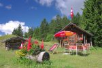 Et pour finir notre visite touristique, un mini chalet à coté du restaurant.