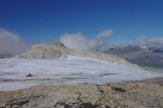 Le gardien du refuge du Yéti qui part ravitailler.