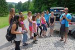 Préparation pour le canyoning
