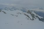 Tête Ronde, Sommet des Diablerets, Oldenhorn et Quille du Diable (centre haut).