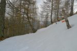 Derniers mètres en ski