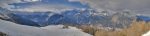 Vue sur les Alpes depuis Les Planards