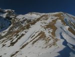 Vue arrière depuis le col de Verne sur le chemin parcouru