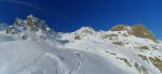 La longue Combe des Gîtes, à gauche sur la photo