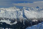 Le Pic d'Artsinol et au fond Weisshorn, Zinalrothorn et Dent Blanche