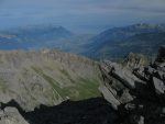 Vue sur le Chablais et le Lac Léman au fond