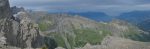 Vue sur la l'arête de la Pointe des Martinets - col des Pauvres