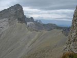 Depuis la Pointe d'Aufalle, vue arrière sur le chemin parcouru