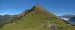 Vue arrière sur Les Verraux