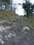 Le terrain est à l'ombre, donc gras