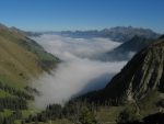 Stratus dans le vallon de Les Cases