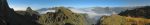 Vue panoramique vers depuis la Dent de Jaman, les Alpes aux Diablerets
