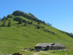 La ferme du Col de Jaman de l'autre côté, derrière nous