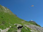 Aux Rochers de Naye, il y a une plateforme pour se lancer en parapentes