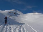 Vers 2260m, je pensais doubler par le chemin de droite et je n'ai rien gagné !