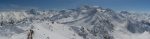 Vue panoramique vers le Grand Combin