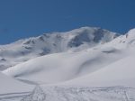 Vue arrière sur le Mont Rogneux