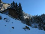 L'abri du Pt1499 qui annonce le début du passage en forêt