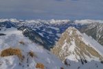 Les préalpes fribourgeoises au fond.