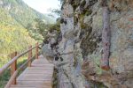 A droite, un reste de l'ancien bisse