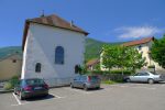 Départ depuis le parking de l'église de Farges