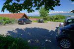 Le parking de l'église