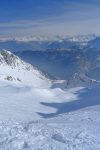 Vue arrière sur la montée