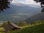 On continue avec la vue sur Martigny et Fully