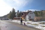 Parking du Gaschney et sa piste de ski fermée