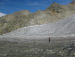 Nous sommes au milieu du glacier