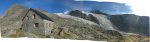 Vue panoramique depuis la cabane Bordier vers le Riedgletscher