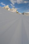 1 km à pieds, ça use, ça use ... (sillon du ski de fond)