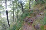 C'est parti pour un chemin pentu, glissant ce jour